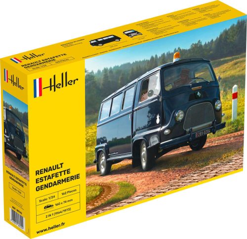 Heller - RENAULT Estafette Gendarmerie New Mould