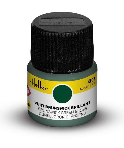 Heller - Peinture Acrylic 003 vert brunswick brillant