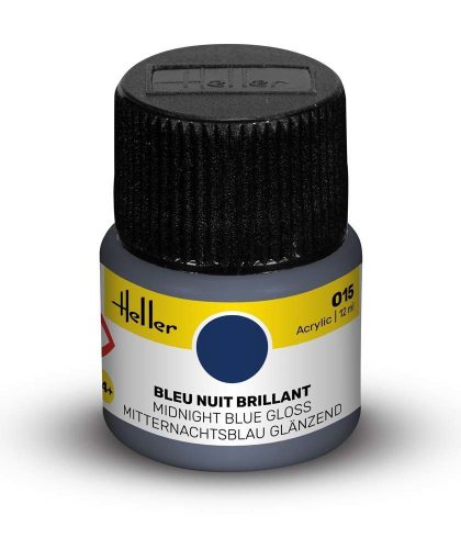 Heller - Peinture Acrylic 015 bleu brillant