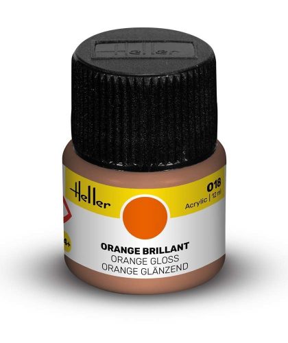 Heller - Peinture Acrylic 018 orange