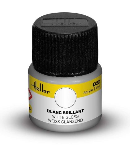 Heller - Peinture Acrylic 022 blanc brillant