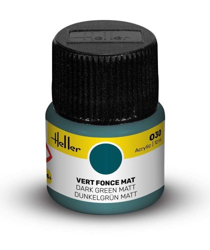 Heller - Peinture Acrylic 030 vert fonce mat