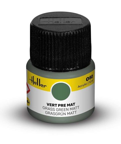 Heller - Peinture Acrylic 080 vert pre mat