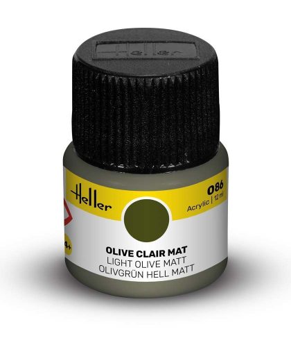 Heller - Peinture Acrylic 086 olive clair mat