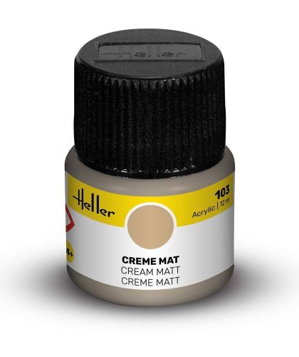 Heller - Peinture Acrylic 103 creme mat