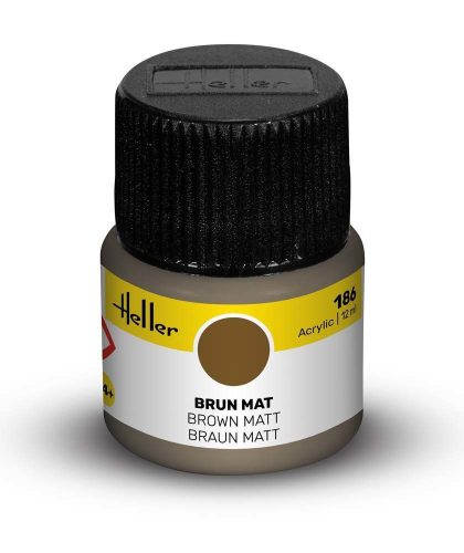 Heller - Peinture Acrylic 186 brun