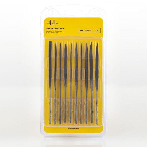 Heller - Needle file set (10 pieces)