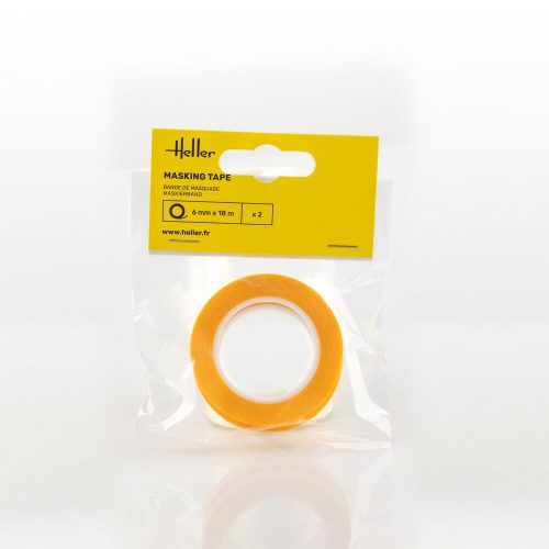 Heller - Masking tape 6 mm x 18 m (2 pieces)