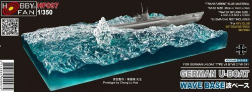 Hobby Fan - WAVE Base GERMAN U-BOAT WAVE BASE W/Water splash for SE73502 73503 73504