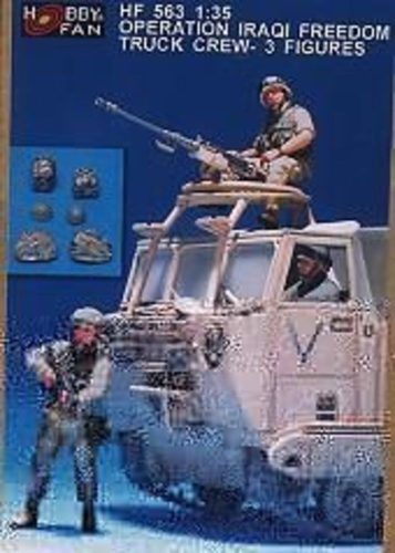 Hobby Fan - Operation Iraqi freedom truck Crew- 3Fig