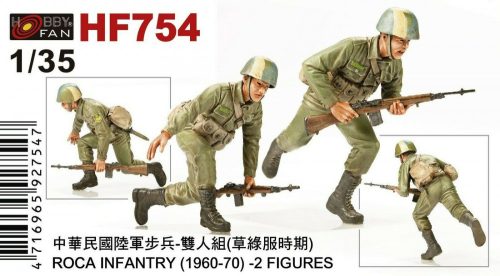 Hobby Fan - ROCA INFANTRY(1960-70) 2 FIGURES