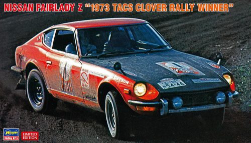 Hasegawa - Nissan Fairlady Z N 1 Winner Rally Tacs Clover 1973 S.Metha - L.Drews