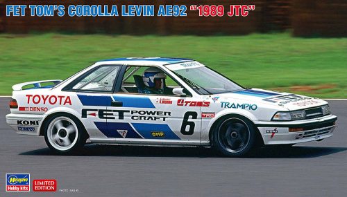 Hasegawa - Toyota Corolla Levin (Ae92) N 6 Jtc Season 1989