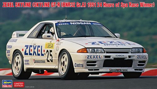 Hasegawa - Nissan Skyline Gt-R Bnr32 N 25 Winner 24H Spa 1991 A.Olofsson - D.Brabham - N.Hattori