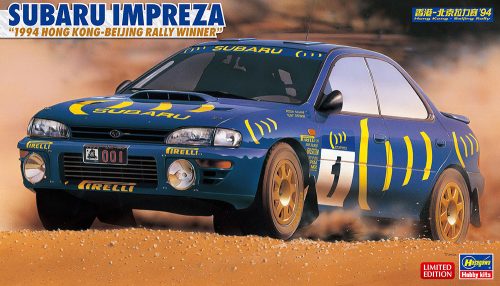 Hasegawa - Subaru Impreza 555 N 1 Winner Rally Hong Kong Beijing 1994 P.Bourne - T.Sircombe