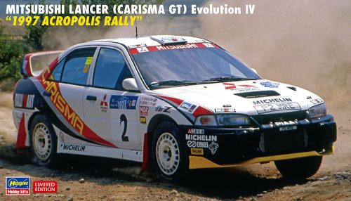 Hasegawa - Mitsubishi Lancer Carisma Gt Evolution Iv N 2 Rally Acropolis 1997 A.Reid - R.Burns