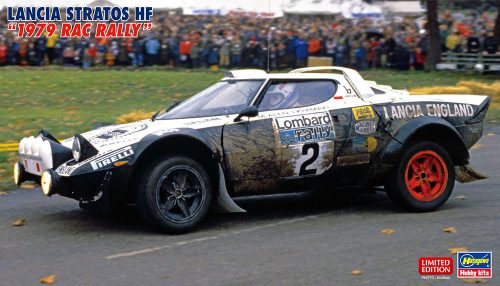 Hasegawa - Lancia Stratos Hf N 2 Rally Rac Lombard 1979 M.Alen - I.Kivimaki