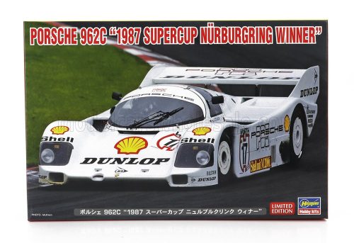 Hasegawa - PORSCHE 962C DUNLOP N 17 WINNER SUPERCUP NURBURGRING 1987 H.J.STUCK /