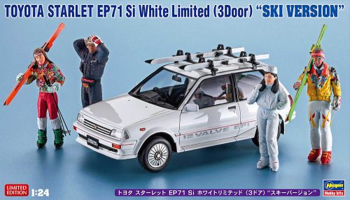 Hasegawa - Toyota Starlet Ep71 Si Ski Version 1987