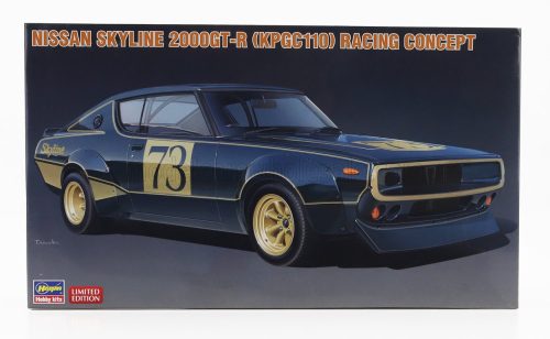 Hasegawa - NISSAN SKYLINE 2000 GT-R N 73 (KPGC110) RACING CONCEPT 1973 /