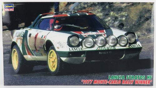 Hasegawa - LANCIA STRATOS HF ALITALIA (night version) N 1 WINNER RALLY MONTECARLO 1977 S.MUNARI - S.MAIGA /