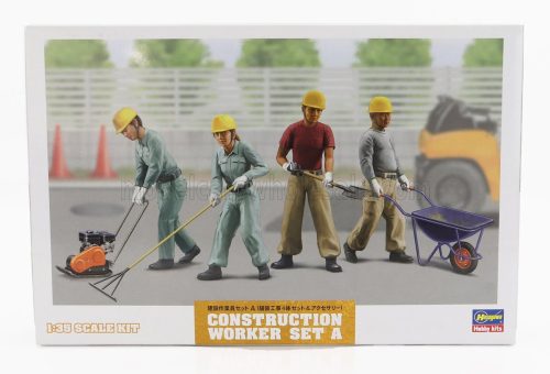 Hasegawa - ACCESSORIES CONSTRUCTION WORKER SET A /