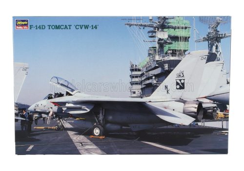 Hasegawa - GRUMMAN F-14D TOMCAT CVW-14 MILITARY AIRPLANE 1974 /