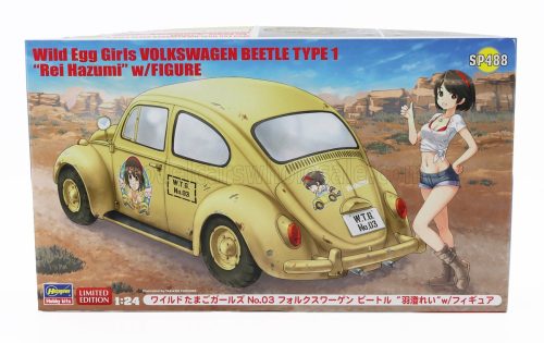 Hasegawa - VOLKSWAGEN BEETLE TYPE 1 WITH GIRL FIGURE REI HAZUMI 1965 /