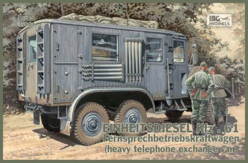 IBG Models - German Einheitsdiesel Kfz.61(Heavy Telephone Exchange Truck)