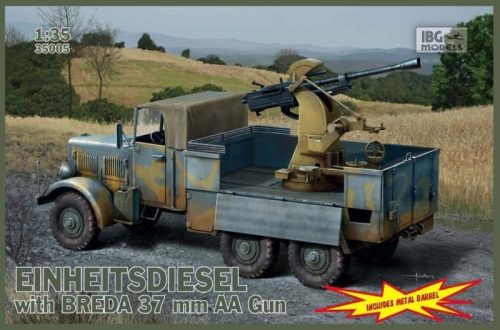 IBG Models - Einheits Diesel With 3,7 Cm Breda