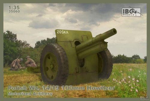 IBG - 1/35 Polish Wz. 14/19 100mm Howitzer - Motorized Artillery