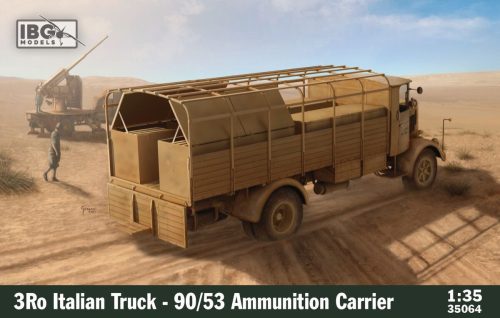 IBG Models - 3Ro Italian Truck - 90/53 Ammunition Carrier