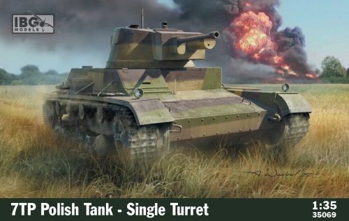 IBG Models - 7Tp Polish Tank-Single Turret