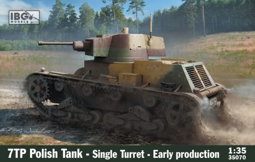 IBG - 1/35 7TP Polish Tank - Single Turret - Early Production