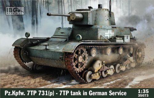 IBG Models - Pz.Kpfw. 7Tp 731(P) - 7Tp Tank In German Service