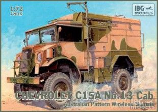 IBG - 1/72 Chevrolet C.15A  No.13 Cab Australian Pattern Wireless / Signals