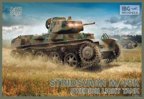 IBG - 1/72 Stridsvagn m/40 K Swedish light tank