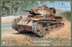 IBG - 1:72 Stridsvagn M/40L Swedish light tank