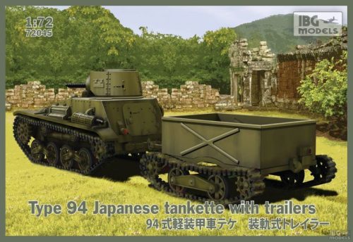 IBG - 1/72 Type 94 Japan Tankette with trailer