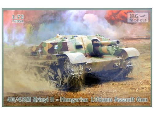 IBG Models - 40/43M Zrinyi Ii - Hungarian 105Mm Assault Gun