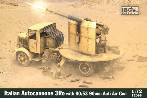 IBG Models - Italian Autocannone 3Ro With 90/53 90Mm Anti Air Gun