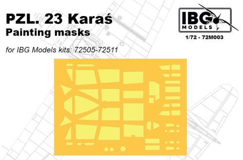 IBG - 1/72 PZL 23 Karaś - PAINTING MASKS - IBG