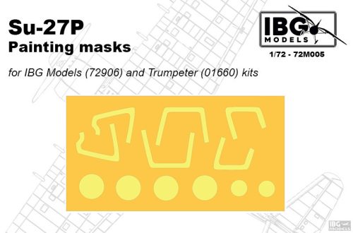 IBG - 1/72 Painting Mask for Su-27P