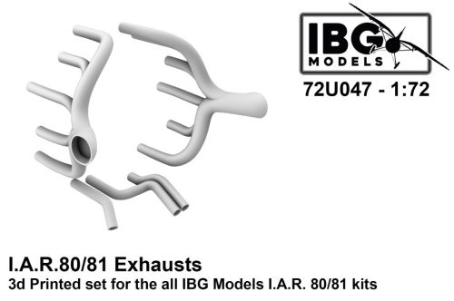 IBG - 1/72  I.A.R. 80/81 Exhausts