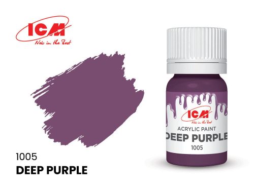 ICM - BASIC COLORS Deep Purple bottle 12 ml