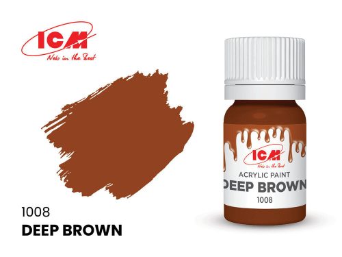 ICM - BASIC COLORS Deep Brown bottle 12 ml