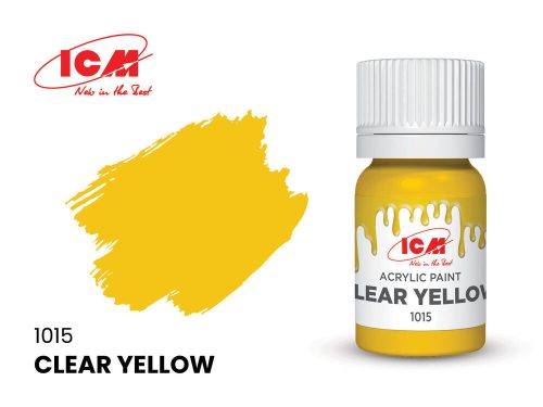 ICM - CLEAR COLORS Clear Yellow bottle 12 ml