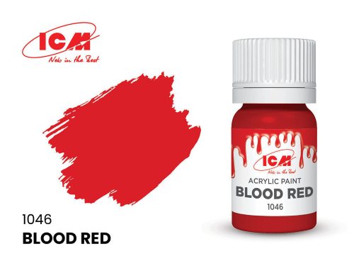 ICM - RED Blood Red bottle 12 ml