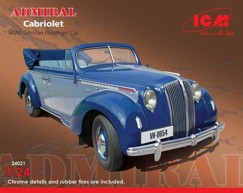 ICM - Admiral Cabriolet, WWII German Passenger Car