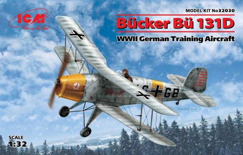 ICM - Bücker Bü 131D, WWII German Training Aircraft